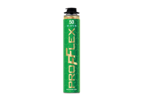 Пена монтажная "PROFLEX PRO 50 л" зимняя зеленая 750 мл