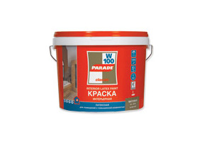 Краска акрил. PARADE W100 бел. мат. 5 л