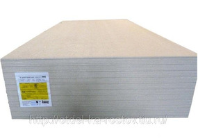 ГВЛ Knauf гипсоволокнистый лист 2500х1200х10мм